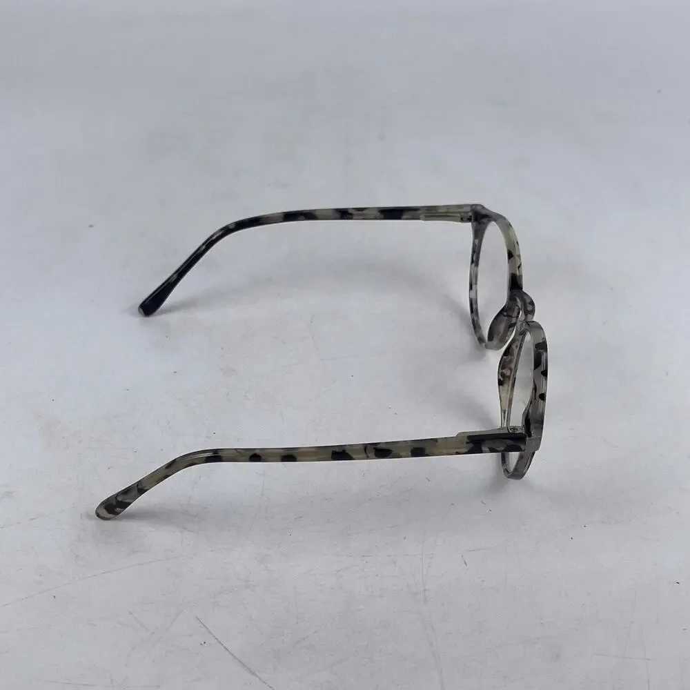 Tijn 761-T28 C6 Eyeglasses Frame Women‎ Black Tie Dye Plastic Oval 48-22-145